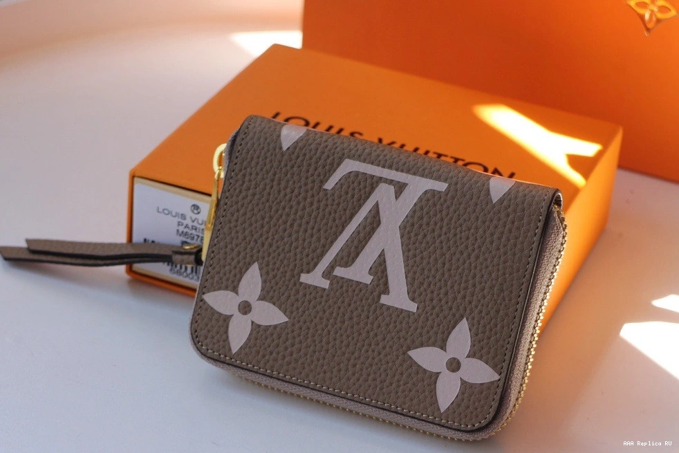 Aaa replica ru VUITTON PURSE COIN ZIPPY LOUIS 0820